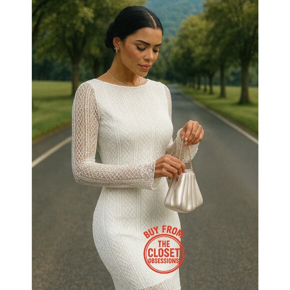 ZARA BLOGGER FAVE!!! Open Back Maxi Dress NWT - Picture 4 of 16